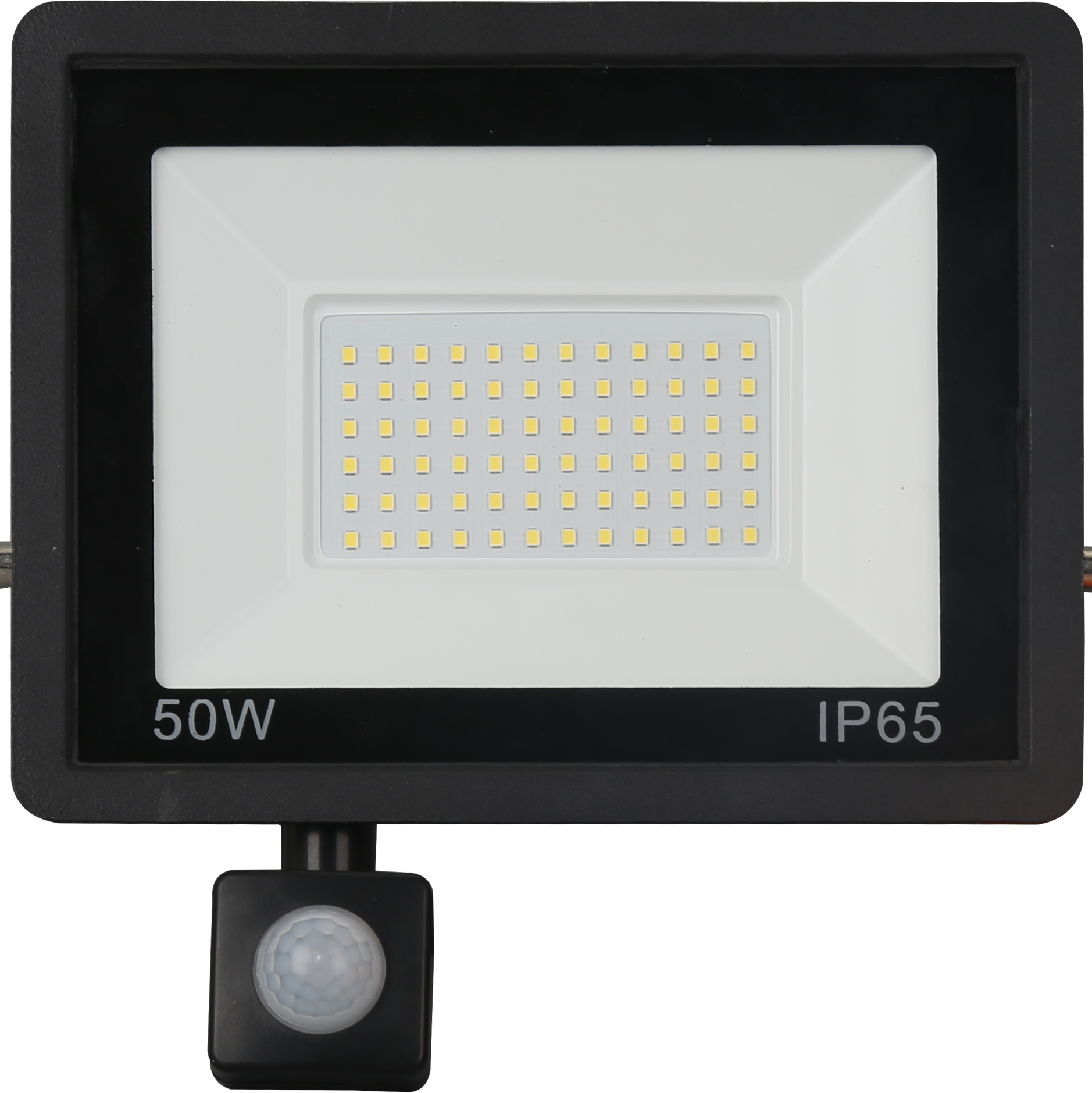 Multi-wattage LZ infrared induction series LED flood light