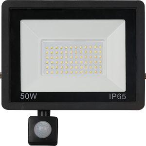 Multi-wattage LZ infrared induction series LED flood light