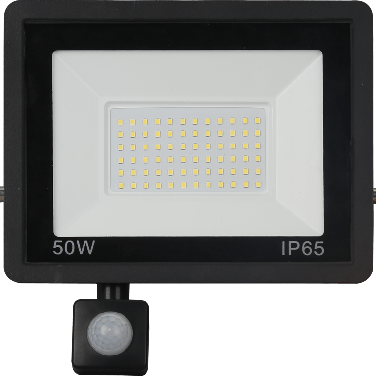 Multi-wattage LZ infrared induction series LED flood light