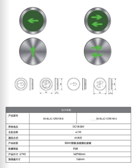 Stainless steel buried lamp series A type sign lamp