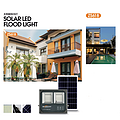 Zhiyang ZS618 series high luminous efficiency high waterproof solar spotlight