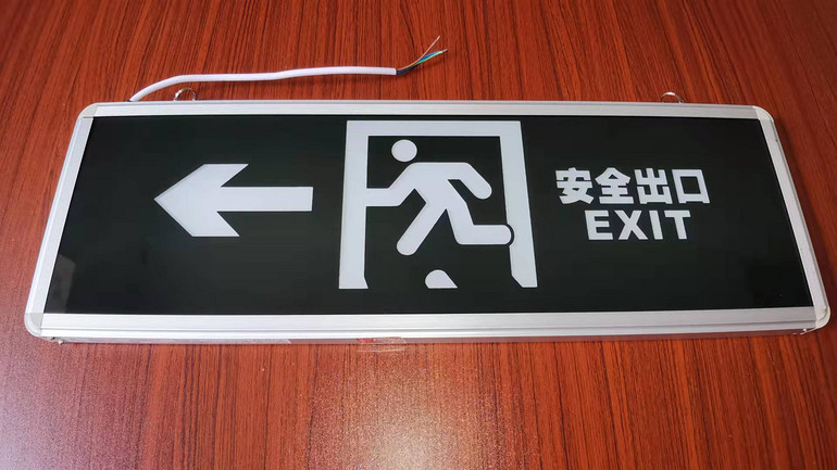 Multi-style LED fire safety exit emergency indicator