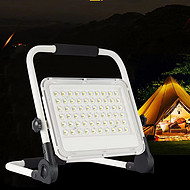 LED outdoor emergency and convenient folding rechargeable flood light