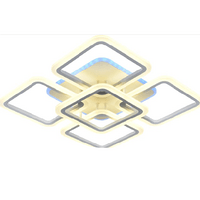 Indoor home innovation polygon mosaic ceiling lamp