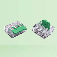 Environmentally friendly flame retardant feed-through wire connector