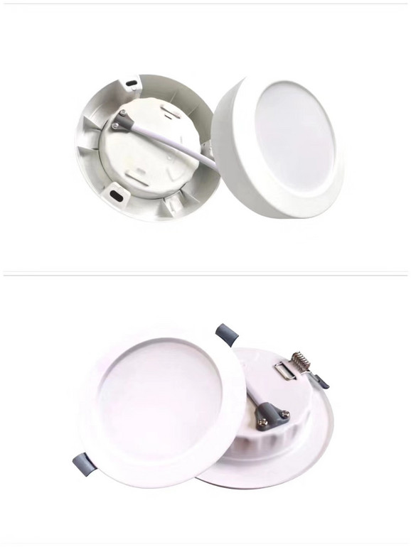 Indoor LED embedded appearance neat and simple round downlight