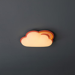 LED indoor home simple and novel warm cloud wall lamp