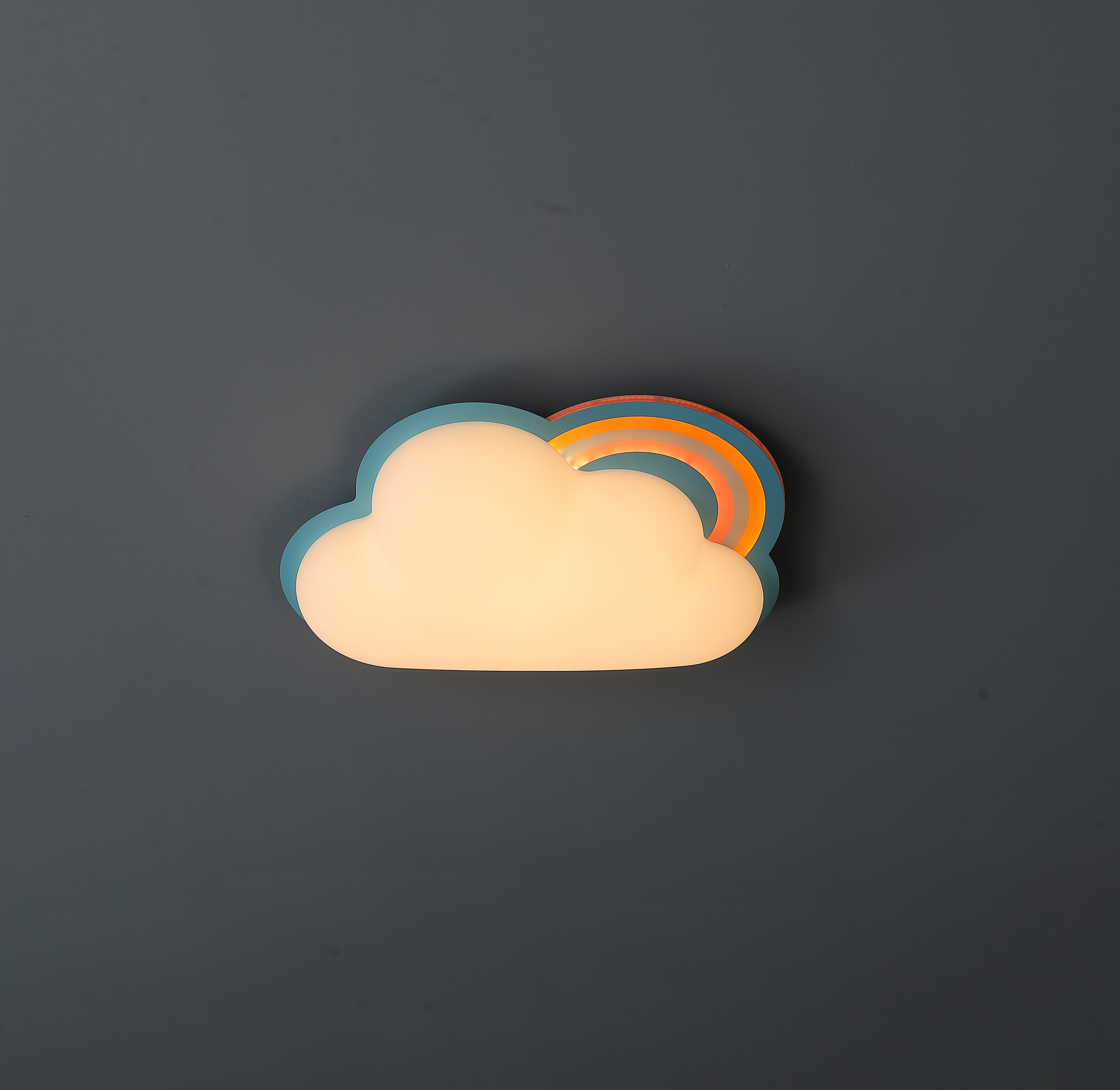LED indoor home simple and novel warm cloud wall lamp