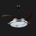 Light Wind Series Three-color Dimming Gorgeous Atmospheric Invisible Fan Lamp