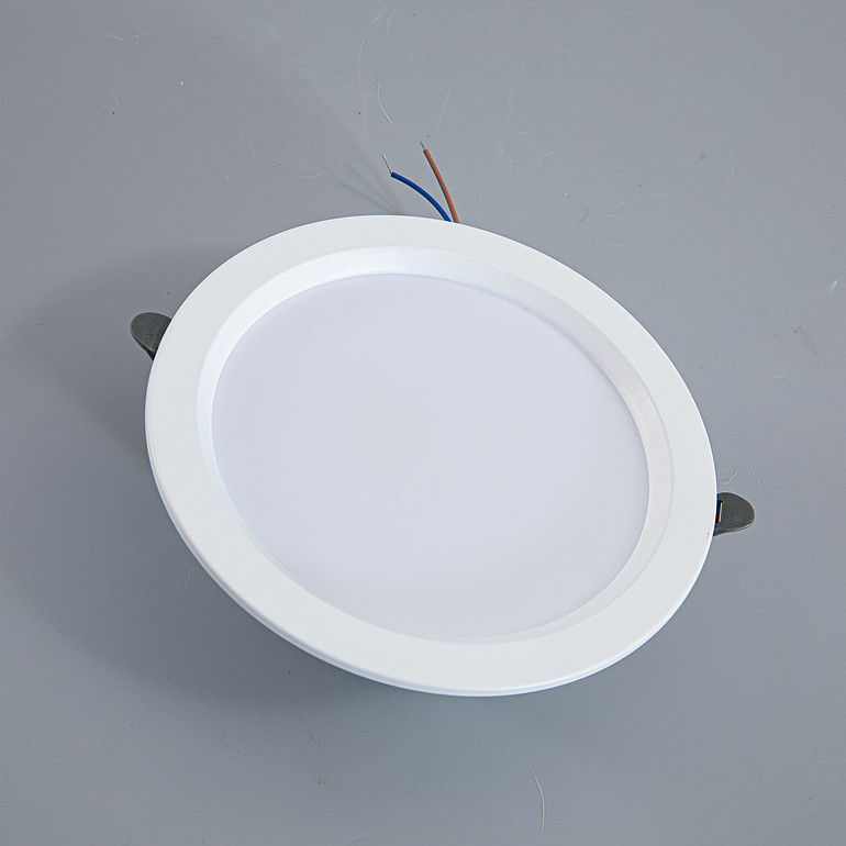 Simple atmosphere warm soft color real LED downlight