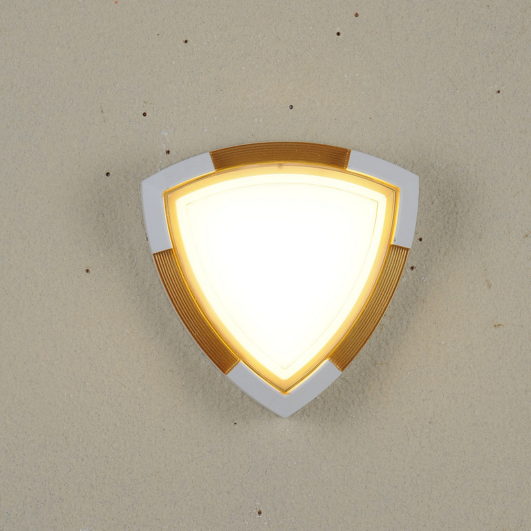 Light famous LED indoor simple small shield wall lamp