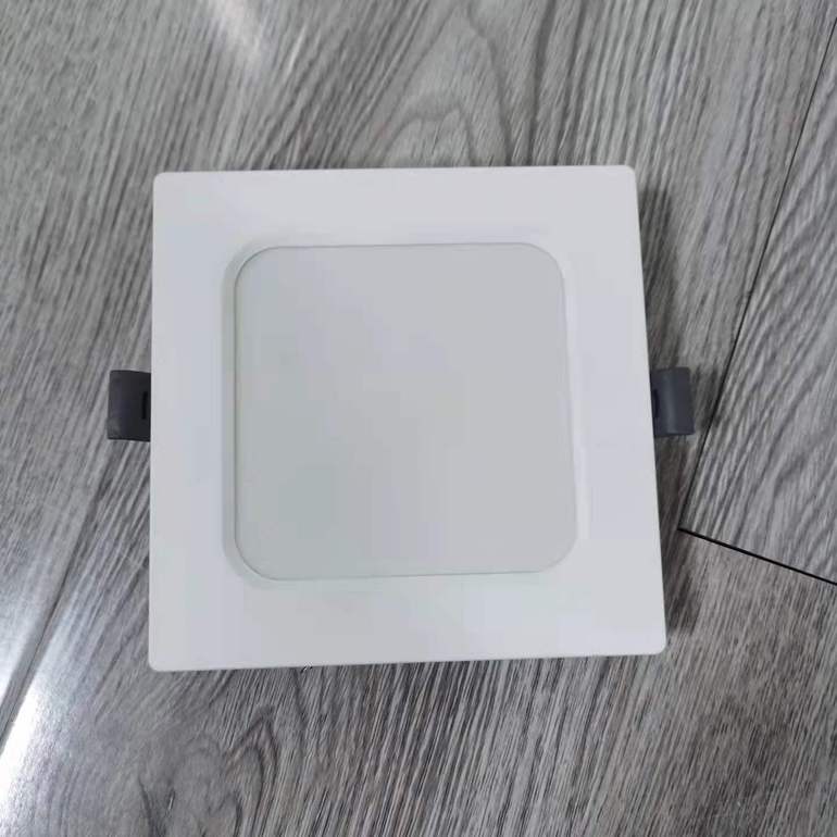 LED interior simple white embedded square flat lamp