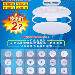 High brightness tri-proof light