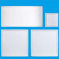Multi-specification indoor white minimalist panel light chassis