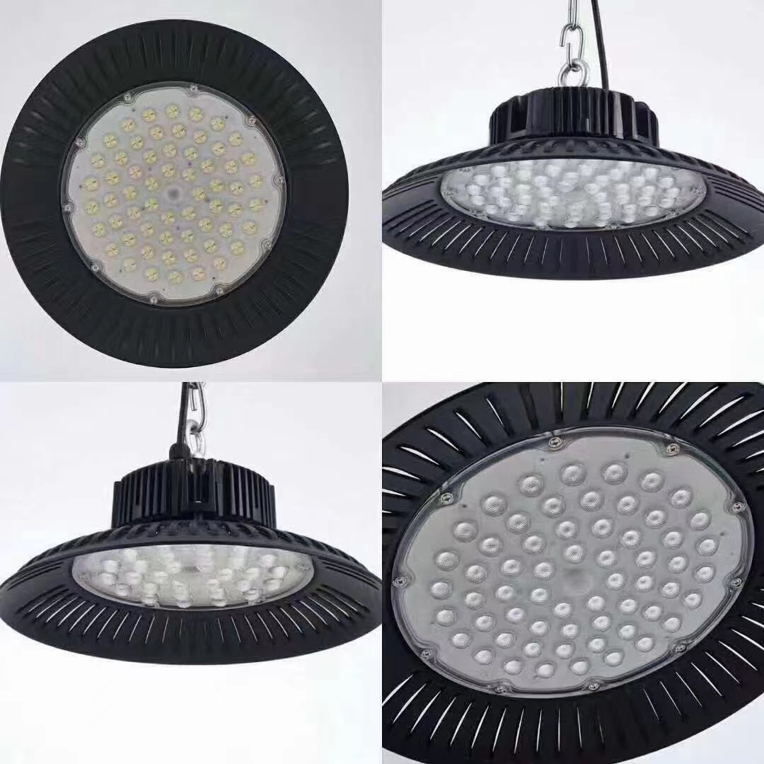 LED indoor black UFO ceiling highlight High Bay Light