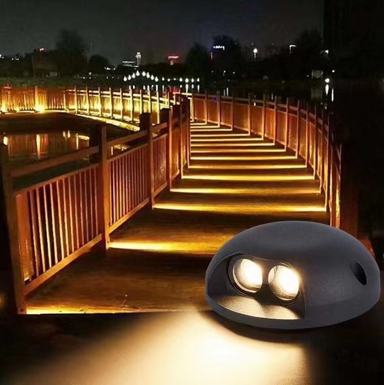 LED outdoor park pavement step scenic spot ground lighting lamp