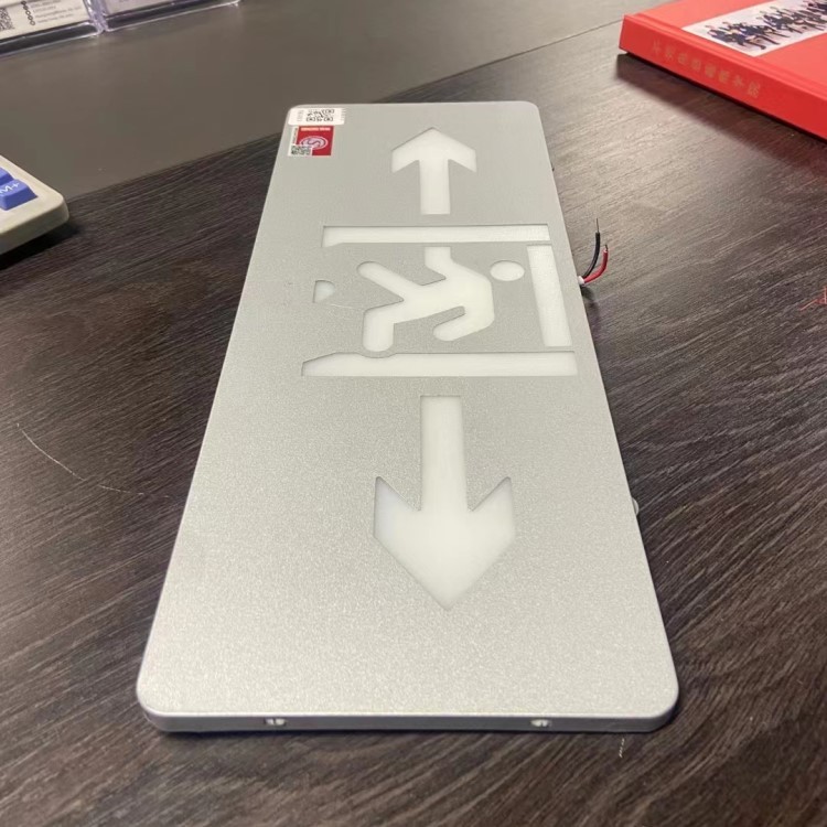 Fire indicator exit evacuation emergency light