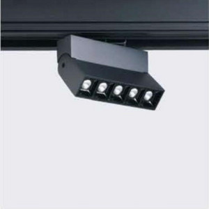 Universal adjustable multi-angle intelligent dimming color mixing magnetic suction track light