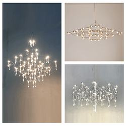 Crystal modern dining room chandelier