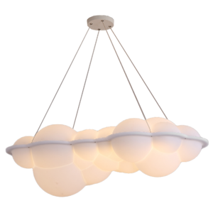 Modern creative bedroom romantic cloud chandelier