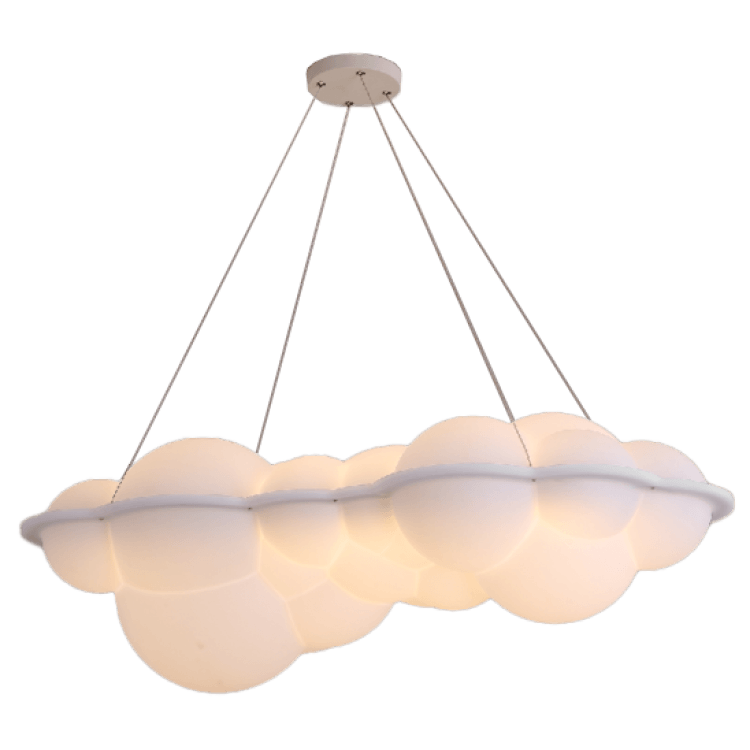 Modern creative bedroom romantic cloud chandelier