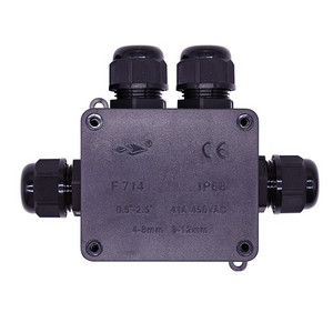 Lighting plastic fittings junction box