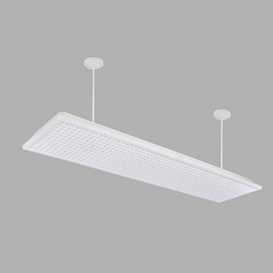 Omnidirectional luminous classroom light grille lamp all-plastic C