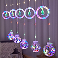 Rubber Circle String Light Ball Christmas Lighting