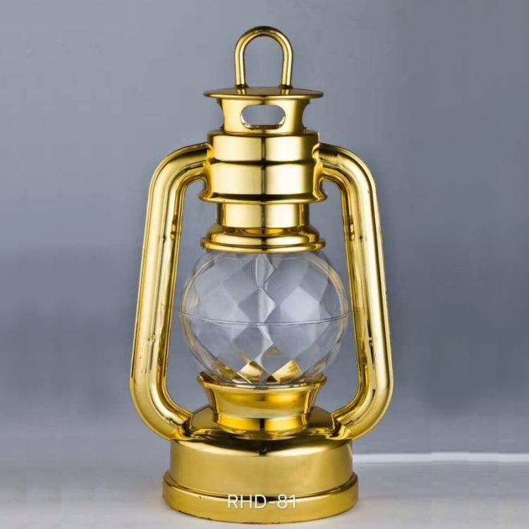 Camping Portable Vintage Lantern Table Lamp