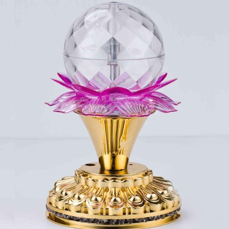 Lotus rotating magic ball atmosphere stage light