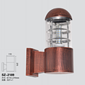 LED Cylindrical Copper Retro Single Hair Light Outdoor Wall Lamp SZ2189