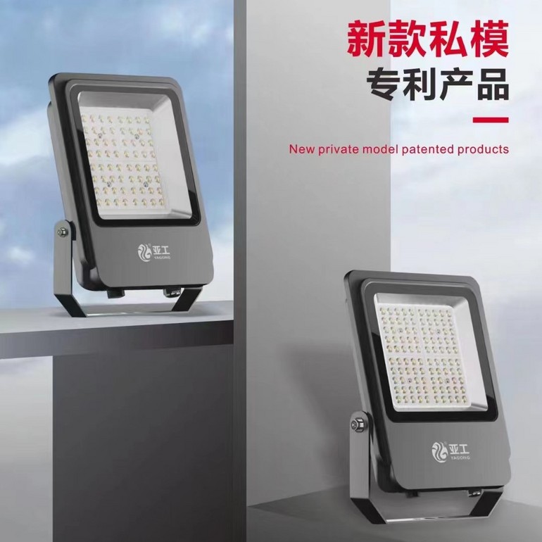 Patented Parker Series 50-100w Flood Light