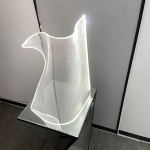 Creative Personality Art Shaped Transparent Acrylic Light Guide Plate