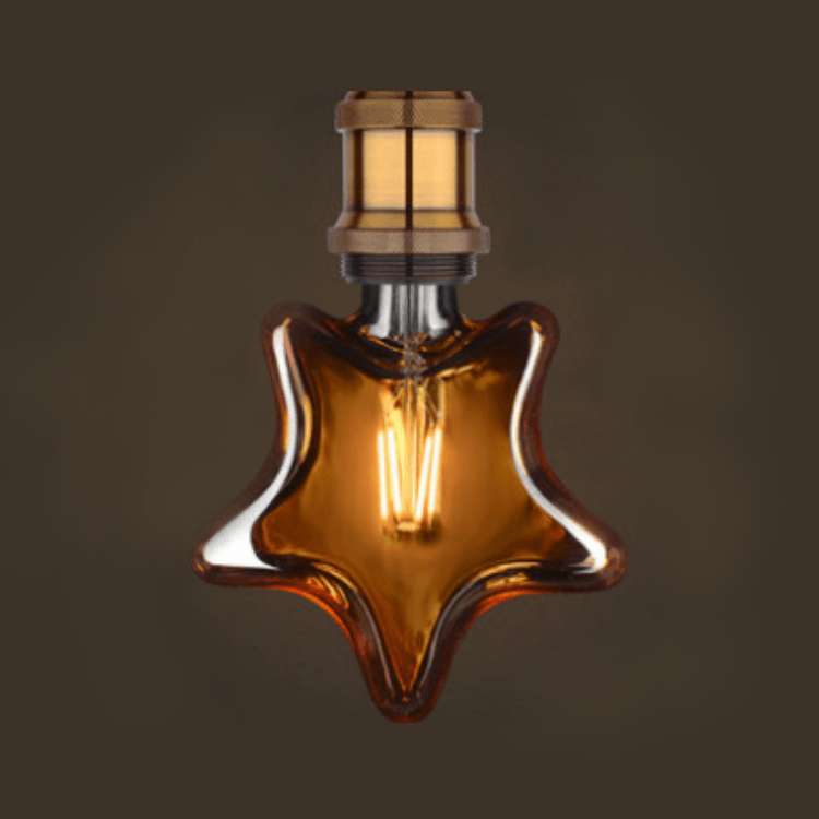 Retro Tawny Light Bulb Creative Filament Lamp