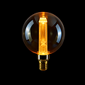 Tawny Round Bulb Retro Light Guide Column Filament Lamp