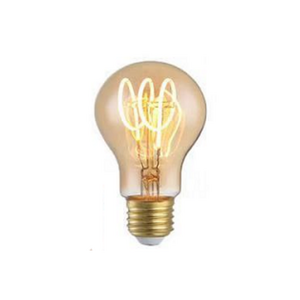 Screw Industrial Style Bulb Retro Flexible Filament Lamp A60-4W-R