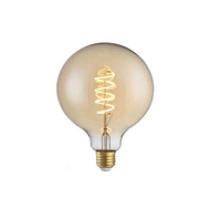 Light Bulb Nostalgic Retro Decoration Flexible Filament Lamp G125-4W-R-1