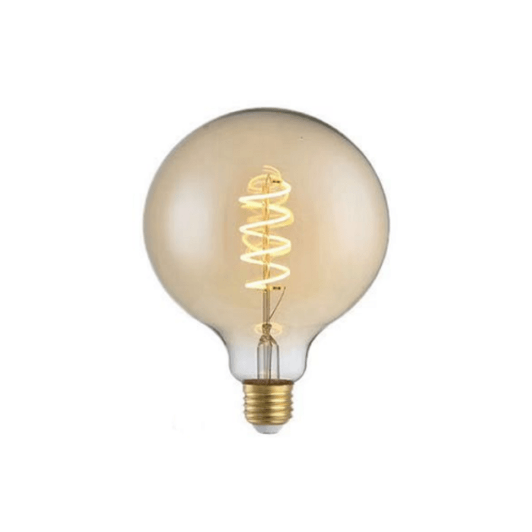 Light Bulb Nostalgic Retro Decoration Flexible Filament Lamp G125-4W-R-1