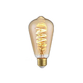 Retro Decoration Coffee Shop Flexible Filament Lamp ST64-4W-R-1