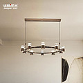 Vintage Nordic Restaurant Simple Chandelier