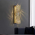 Light Luxury Crystal Modern Gorgeous Decoration Warm Wall Lamp