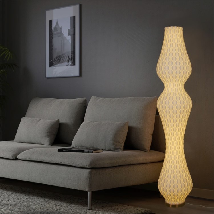 Living Room Beside Sofa 3D Printing Creative Kerosene Floor Lamp