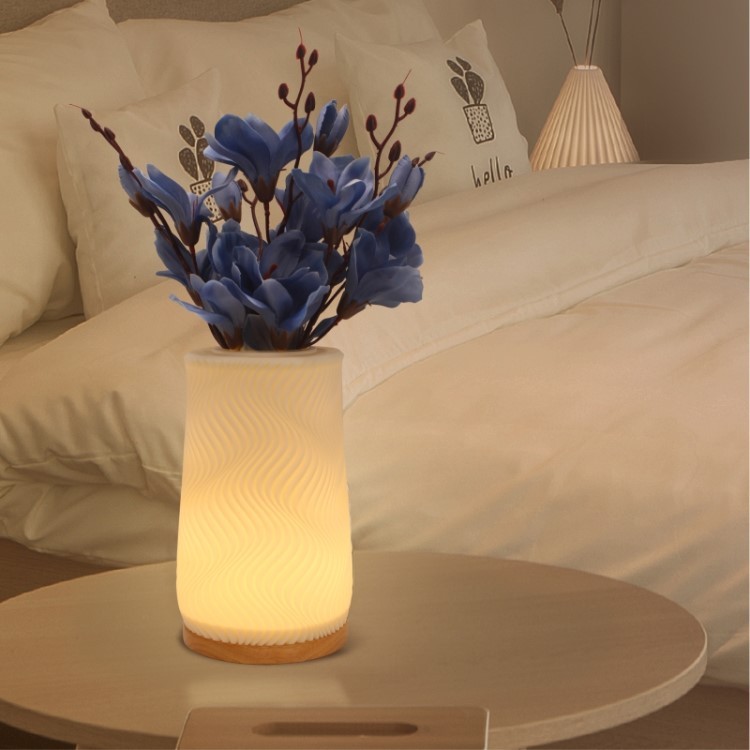 3D Printing Plant Flower Lamp Table Lamp 001 Sine