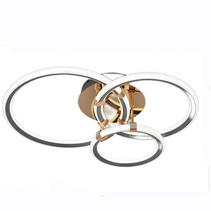 8169 series simple three - ring two - sided luminescent ceiling lamp