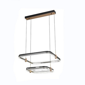 8168 series internal and external luminous simple chandelier