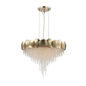 Noble series postmodern light luxury atmosphere design crystal chandelier