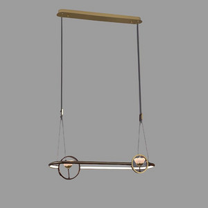 Modern bedroom simple light luxury chandelier