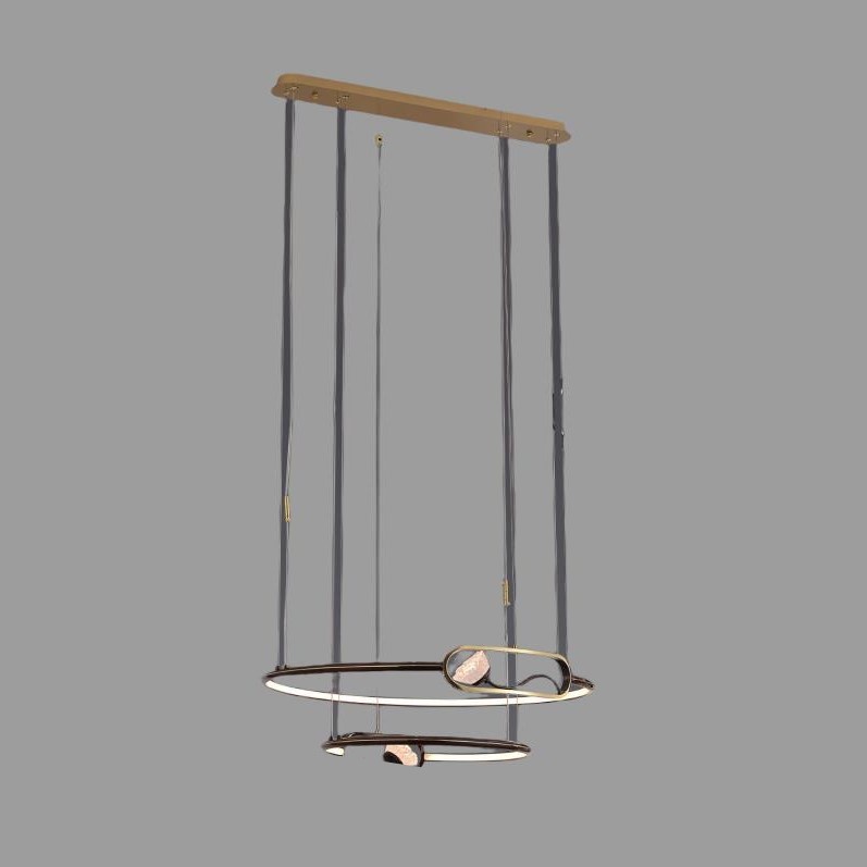 LED unique creative Nordic style dining room chandelier