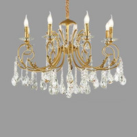 European style iron art luxury home decoration chandelier