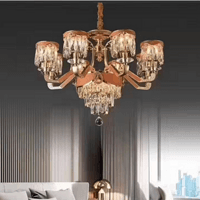 Luxury Villa Crystal Lamp Chandelier